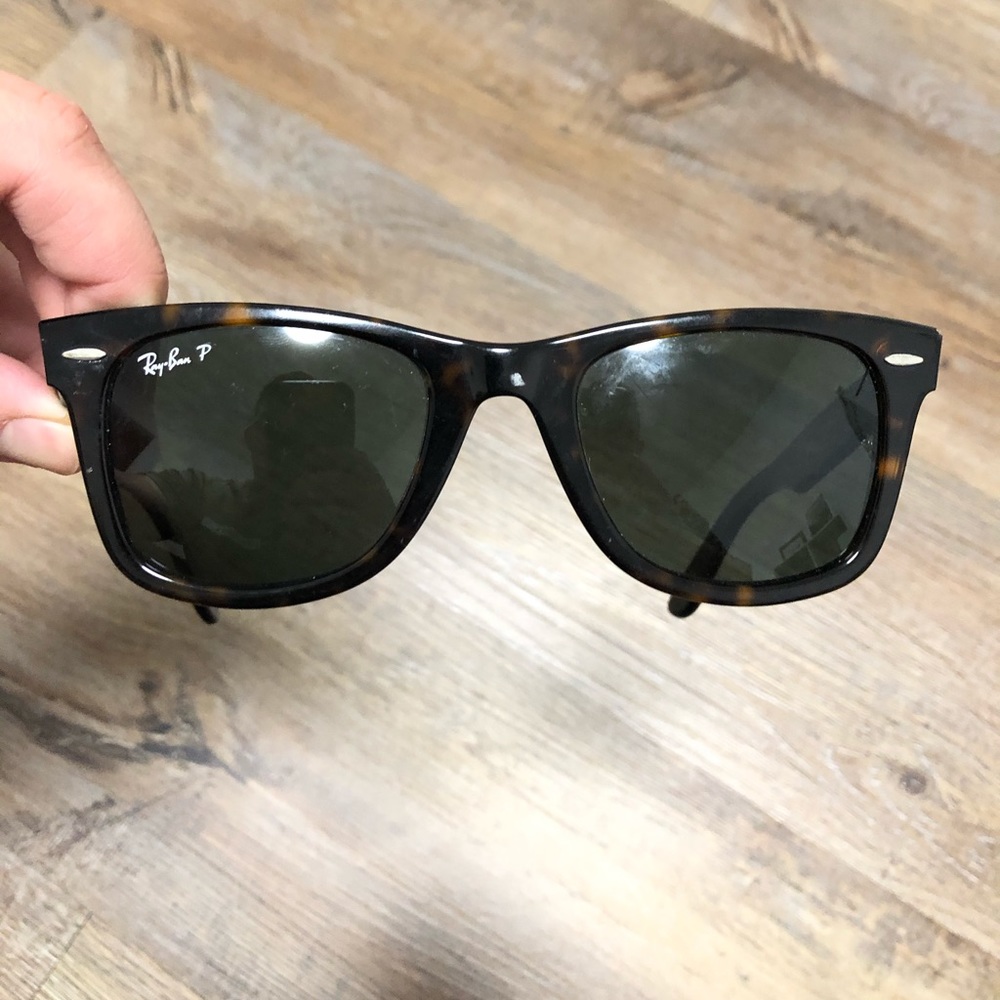 Ray an Wayfarer with Polarized Lens Turtoise